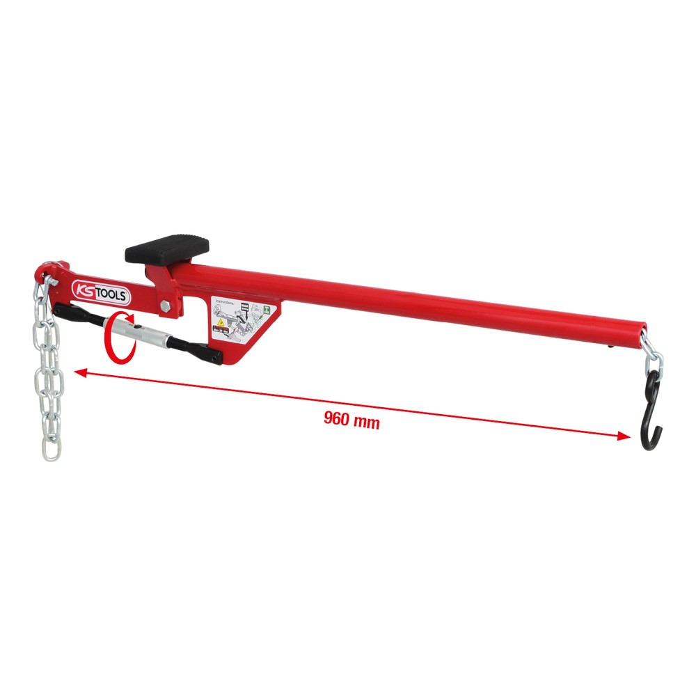 KS TOOLS Universal-Achshebel mit Kette, 960mm Produktabbildung: KS TOOLS Universal-Achshebel mit Kette, 960mm