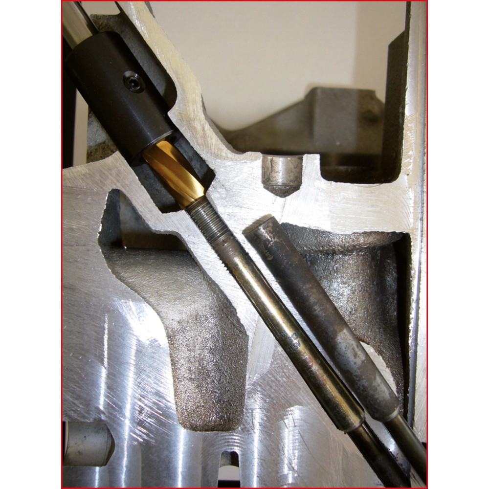 Produktabbildung Nr. 11: KS TOOLS Universal Glühkerzen-Ausbohrsatz M10 x 1, 8-tlg