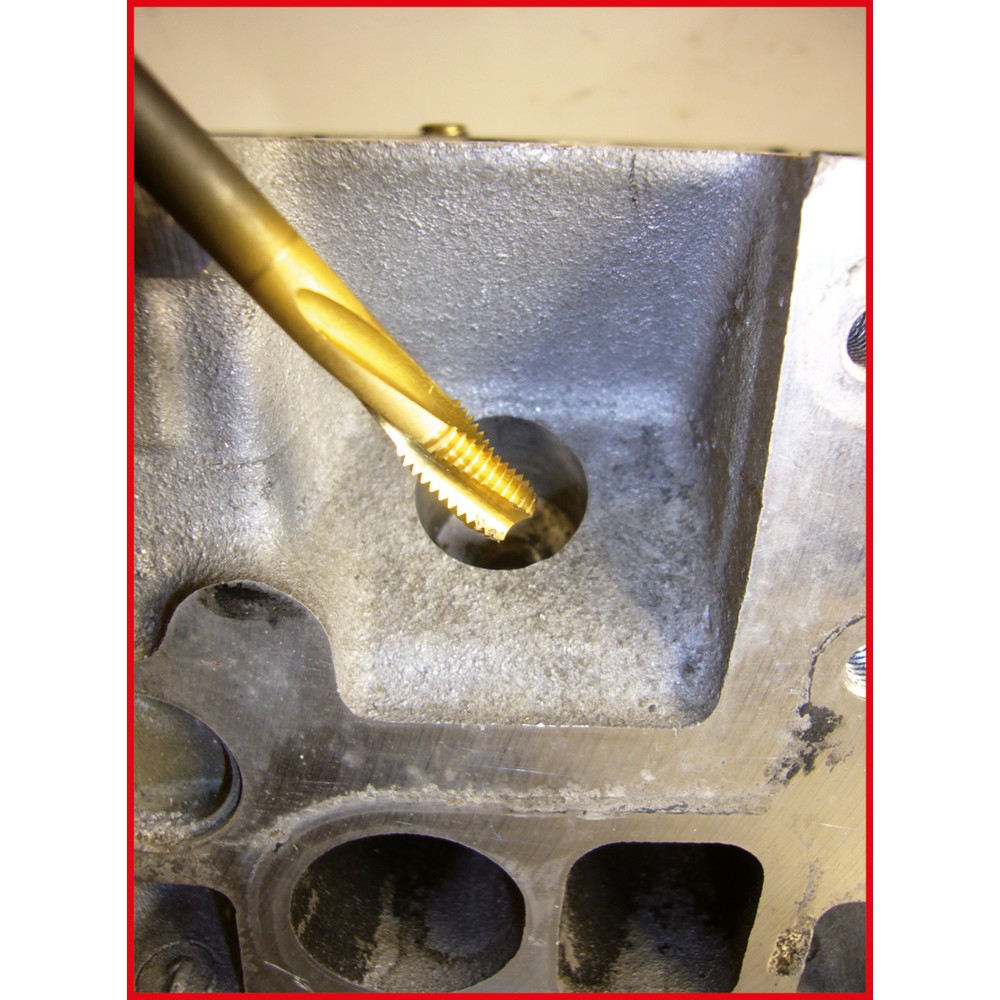 Produktabbildung Nr. 15: KS TOOLS Universal Glühkerzen-Ausbohrsatz M10 x 1, 8-tlg