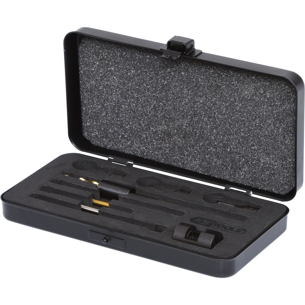 Produktabbildung Nr. 1: KS TOOLS Universal Glühkerzen-Ausbohrsatz M8 x 1, 8-tlg