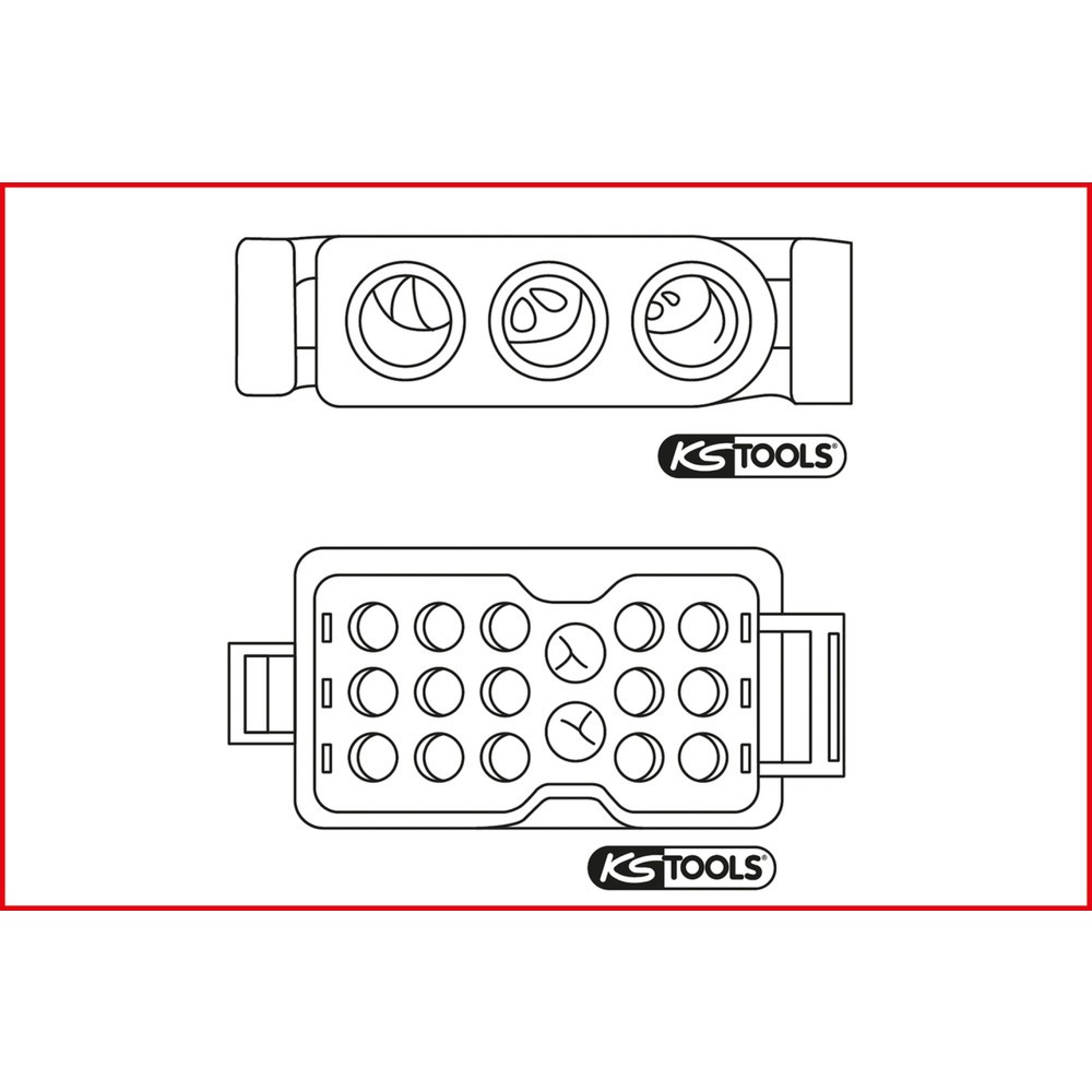 Produktabbildung Nr. 3: KS TOOLS Kabel-Entriegelungswerkzeug für Rundstecker und Rundsteckhülsen 1,5 / 3,5mm
