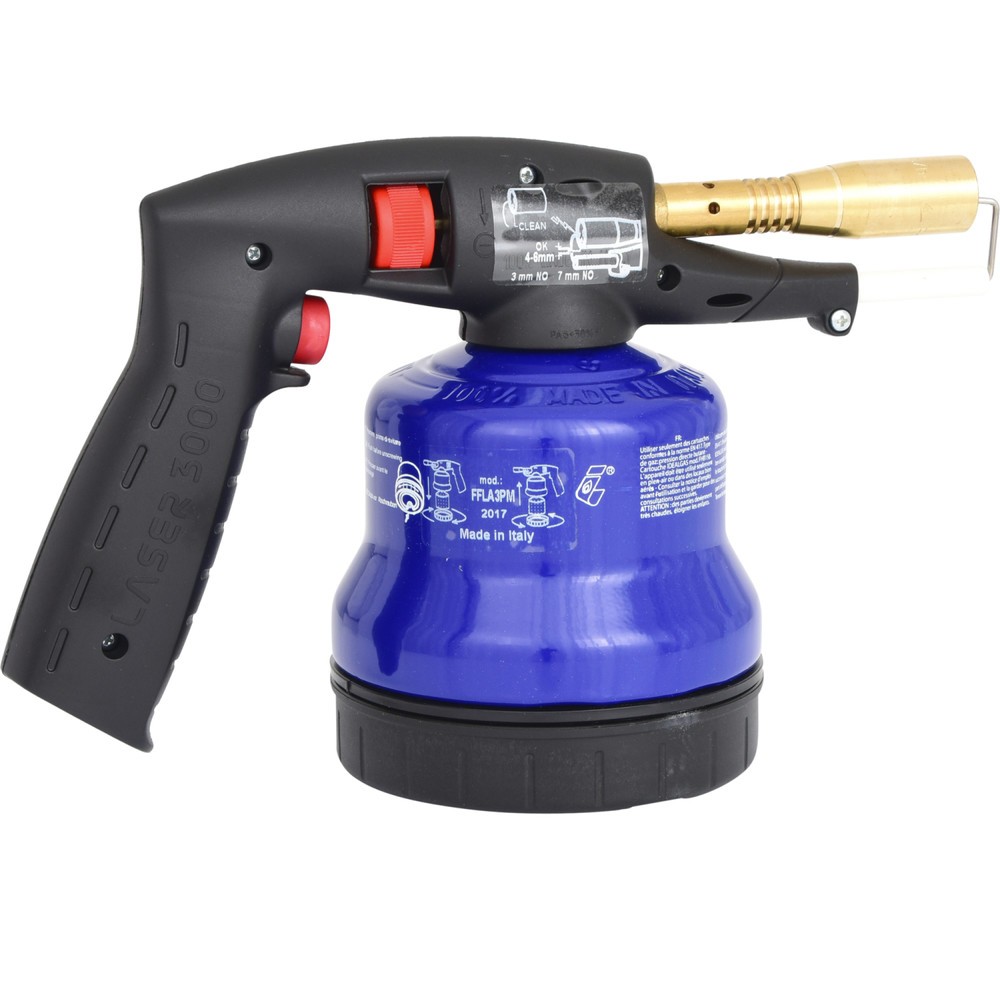 Produktabbildung Nr. 3: KS TOOLS Universal-Kartuschenlötgerät mit Piezo-Zündung, blau