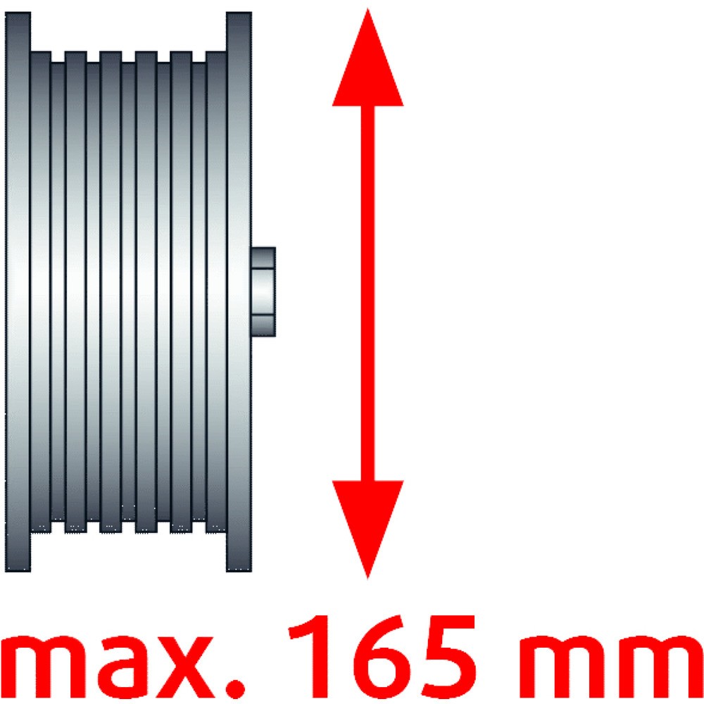Produktabbildung Nr. 2: KS TOOLS Universal-Rillen-Riemenscheiben-Abzieher Ø 40-165 mm