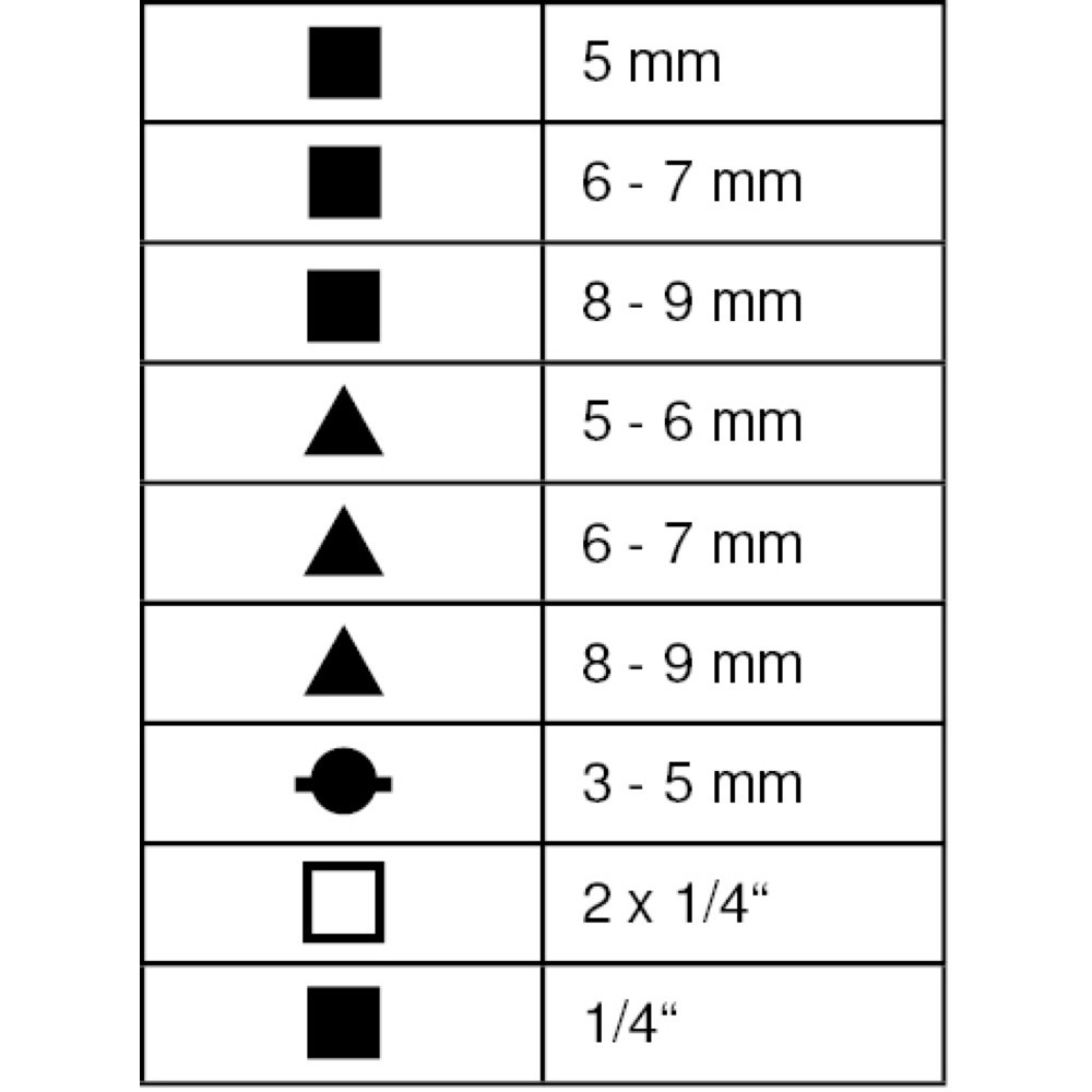Produktabbildung Nr. 9: KS TOOLS Universal-Schaltschrankschlüssel, magnetisch