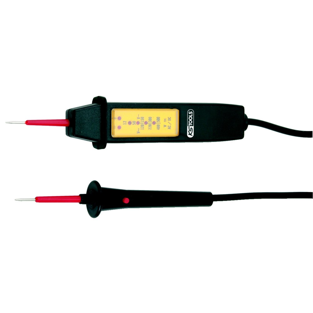 Produktabbildung Nr. 2: KS TOOLS Universal-Spannungsprüfer mit Schutzisolierung 12 - 500 V