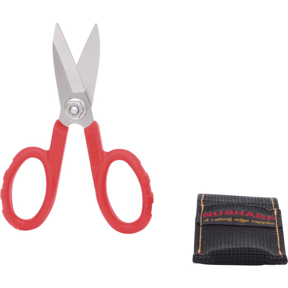 Produktabbildung Nr. 1: KS TOOLS Universal-Werkstattschere, 140mm, inklusive Gürteltasche