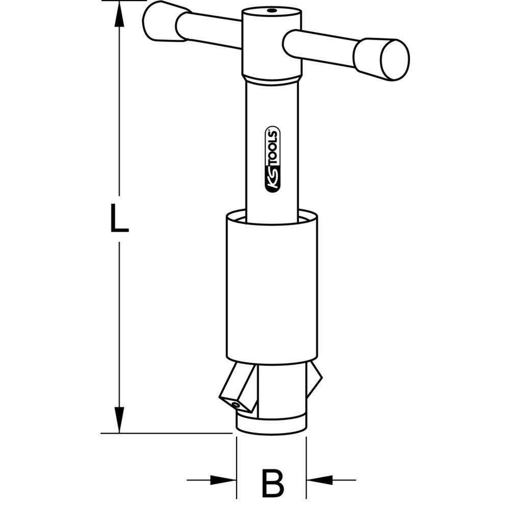 Produktabbildung Nr. 9: KS TOOLS Ventilfix, 161mm