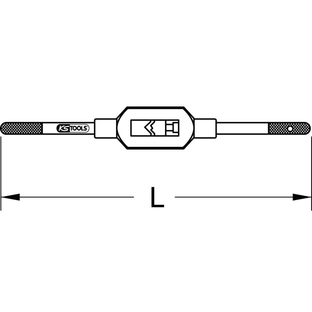 Produktabbildung Nr. 2: KS TOOLS Verstellbare Windeisen, M1-M12