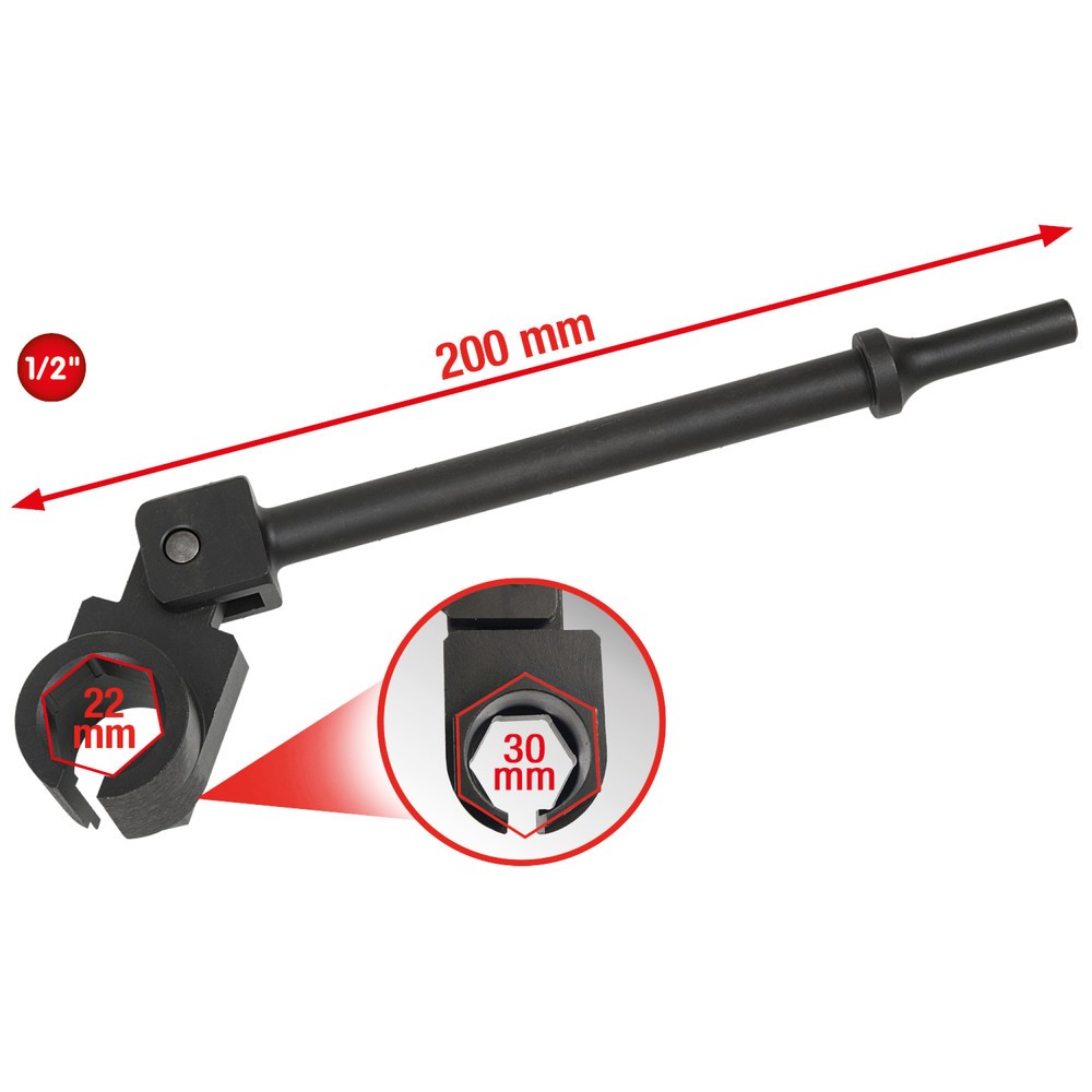 Produktabbildung Nr. 5: KS TOOLS Vibrations-Lambda-Sonden-Lösewerkzeug,22mm
