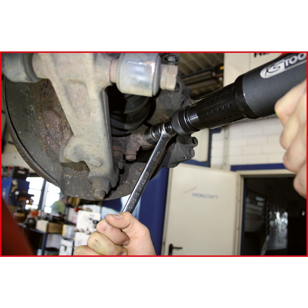Produktabbildung Nr. 4: KS TOOLS Vibro-Impact Druckluft-Meißelhammer-Satz, 6-tlg
