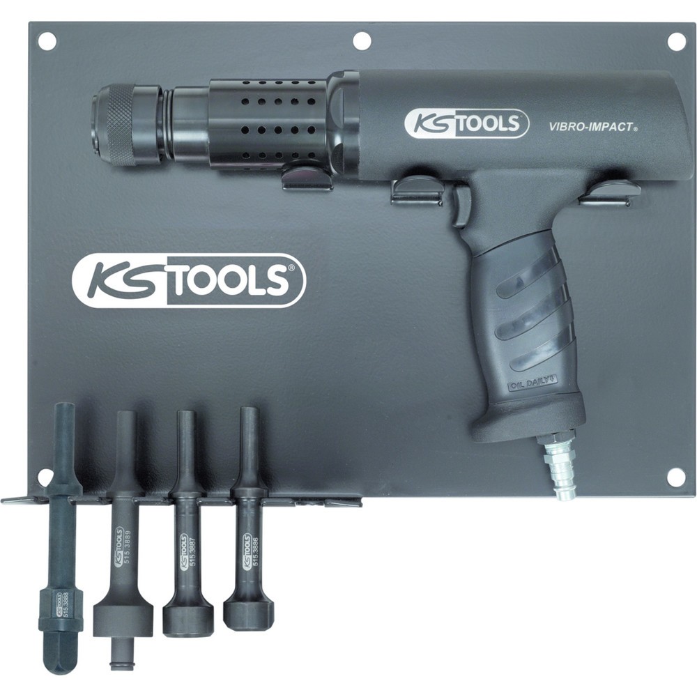 Produktabbildung: KS TOOLS Vibro-Impact Druckluft-Meißelhammer-Satz, 6-tlg