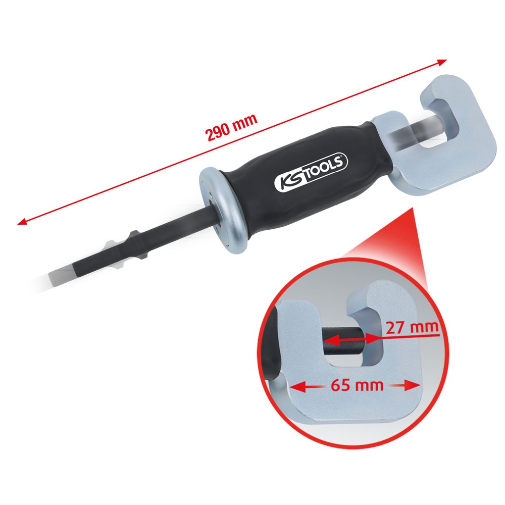 Produktabbildung Nr. 6: KS TOOLS Vibro-Impact Lösewerkzeug für Spurstangen