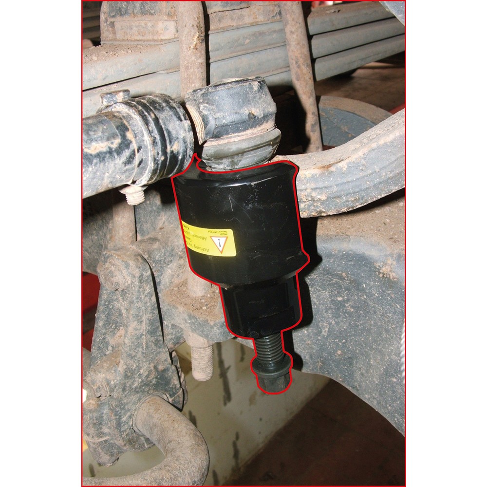 Produktabbildung Nr. 3: KS TOOLS Vibro-Impact Universal-Kugelgelenk-Abzieher-Glocke 30 x 58 mm