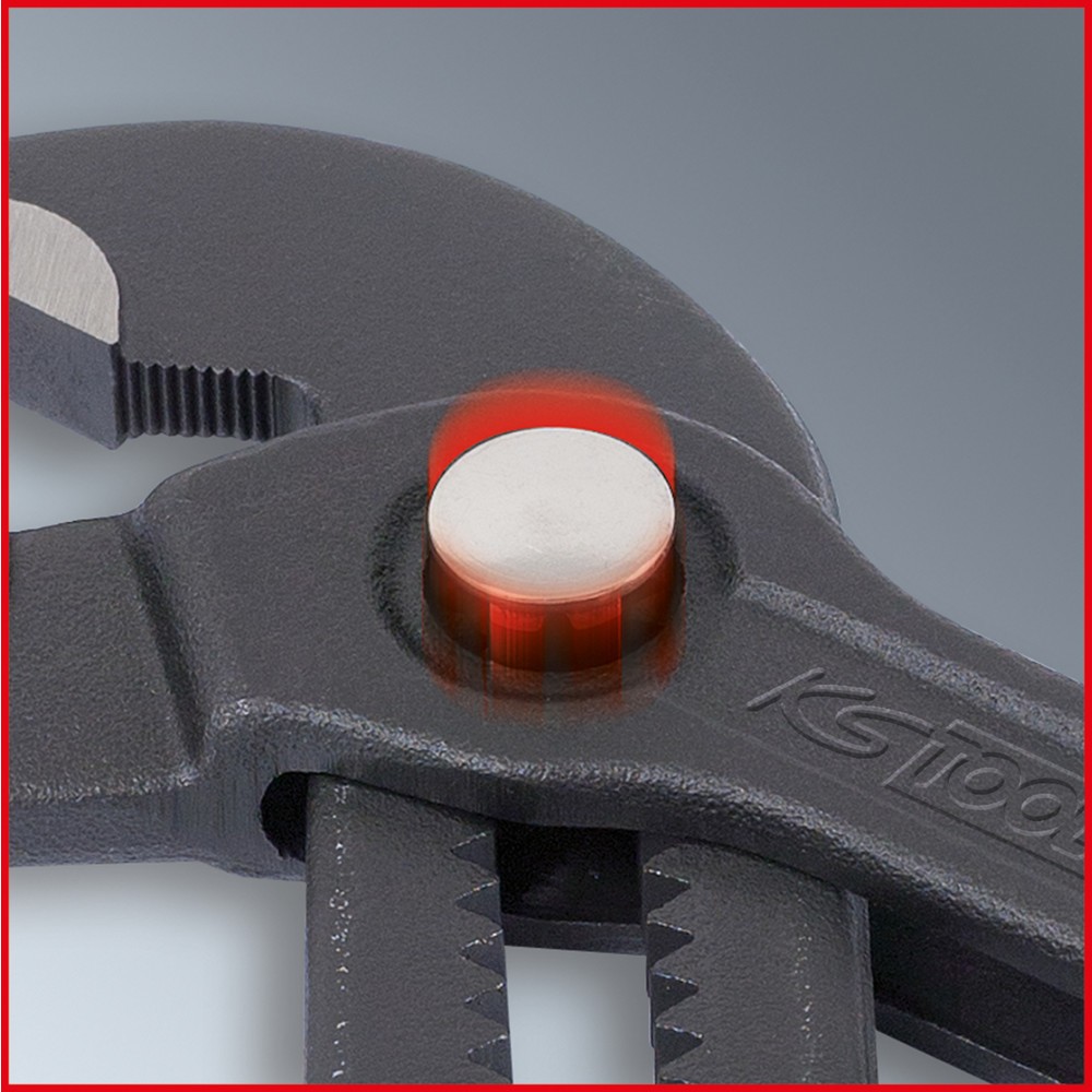 Produktabbildung Nr. 3: KS TOOLS Wasserpumpenzange mit Druckknopfverstellung, 175mm
