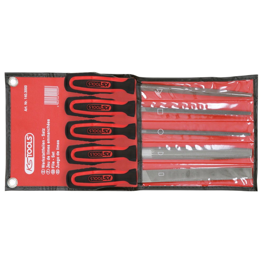 Produktabbildung Nr. 3: KS TOOLS Werkstattfeilen-Satz, 5-tlg