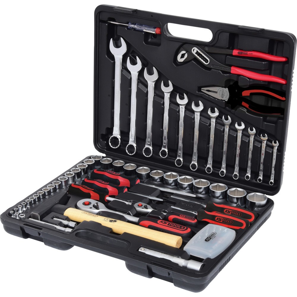 Produktabbildung: KS TOOLS 1/4"+1/2" Werkzeug-Satz, 88-tlg