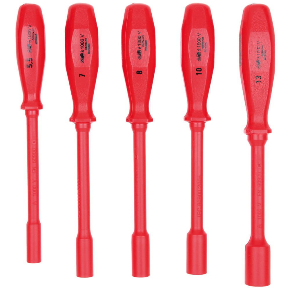 Produktabbildung: KS TOOLS Werkzeugsatz mit isolierten Werkzeugen, 5-tlg