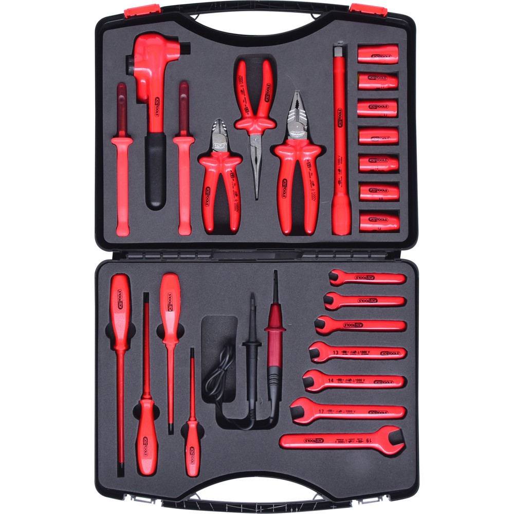 Produktabbildung Nr. 5: KS TOOLS Werkzeugsatz mit isolierten Werkzeugen, 26-tlg