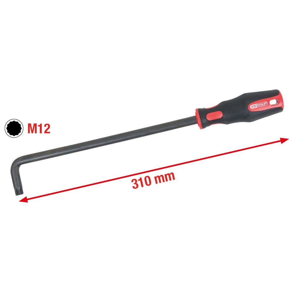 Produktabbildung Nr. 2: KS TOOLS XZN® Spureinstellschlüssel für VAG-Fahrzeuge