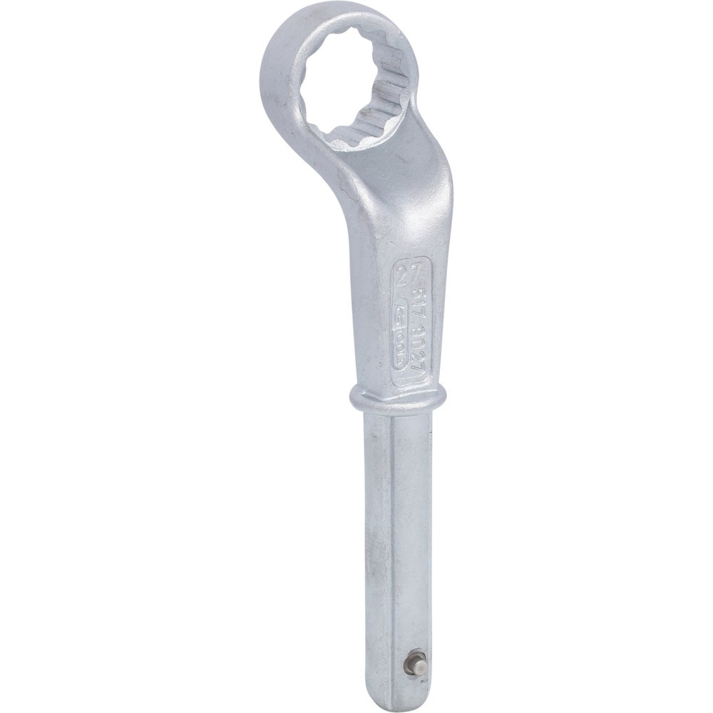 Produktabbildung: KS TOOLS Zugringschlüssel, gekröpft, 27mm