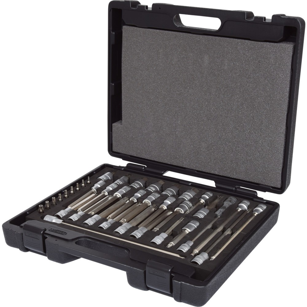 Produktabbildung: KS TOOLS 1/4"+1/2" KFZ-Bit-Stecknuss-Satz, 38-tlg