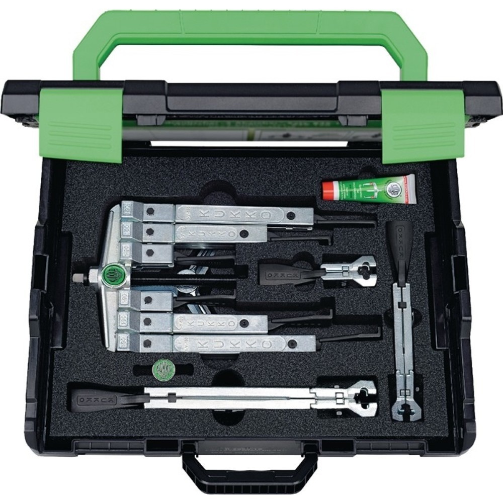 Produktabbildung: KUKKO Abziehersatz K-2030 11tlg.Spann-W.120mm Spann-T.100-350mm