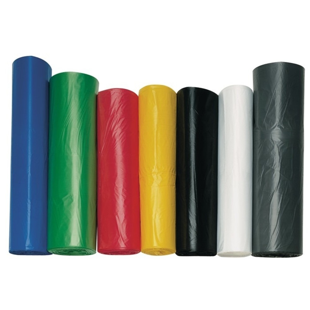 Produktabbildung Nr. 2: Kunststoffsack, B575xL1000mm, 70 l LD-PE gelb 50 µm, 250St./Karton