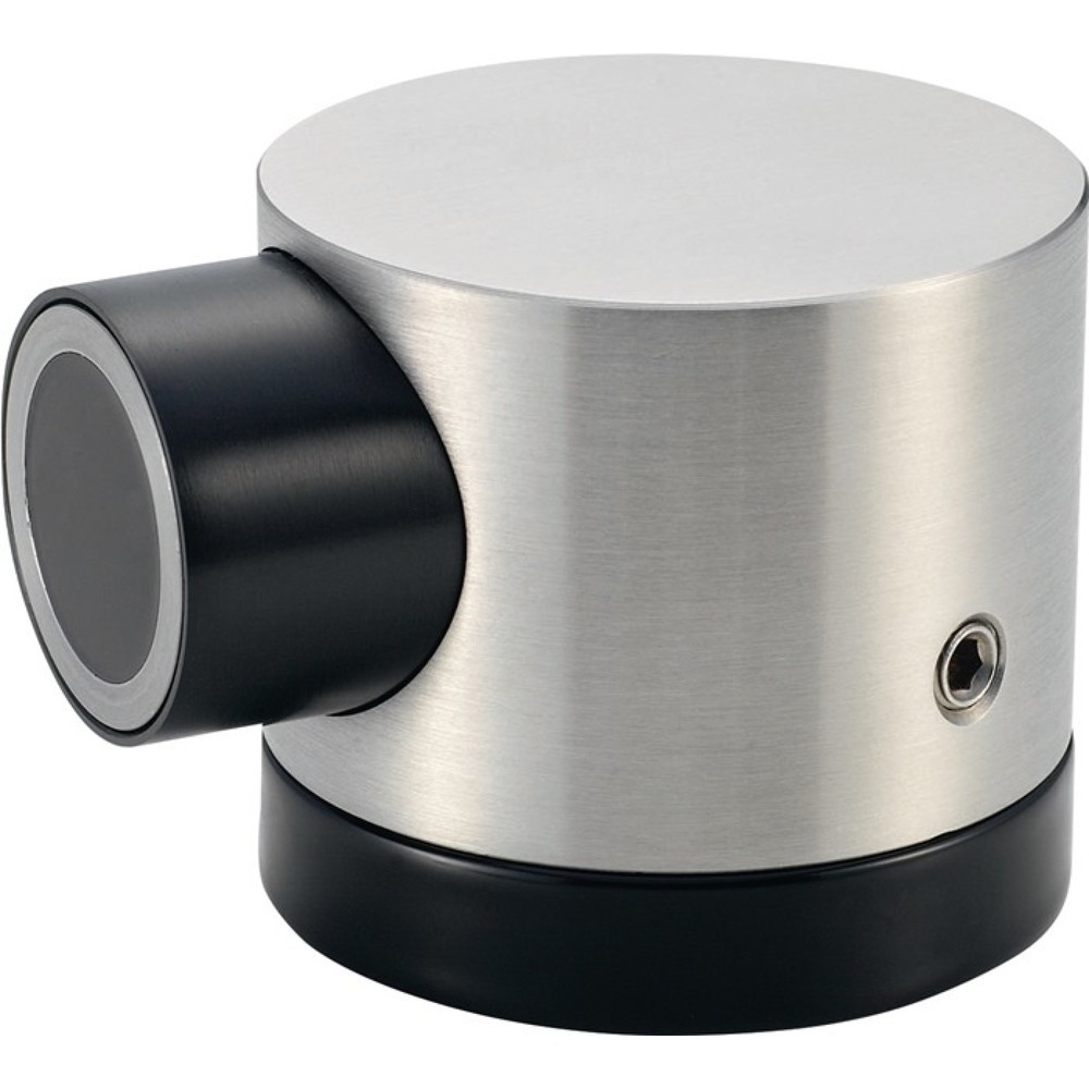 Produktabbildung: KWS Türfeststeller 1015.02, Aluminium silberfarbig lackiert, Bodenmontage