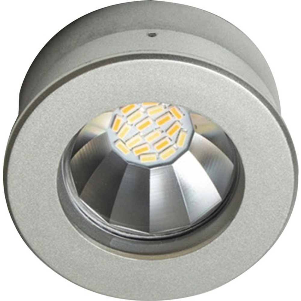 Produktabbildung: L&S Einbauspot Super Spot S, Emotion 12 V 2 W, Rahmenfarbe Aluminium