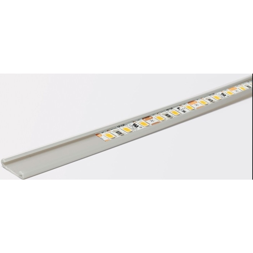 Produktabbildung: L&S LED Flexiadapter, grau, passend für Nutprofil Länge 2000 mm