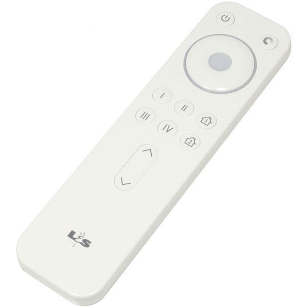Produktabbildung: L&S LED Funkfernbedienung Serie Frankfurt, weiß, 4-Kanal