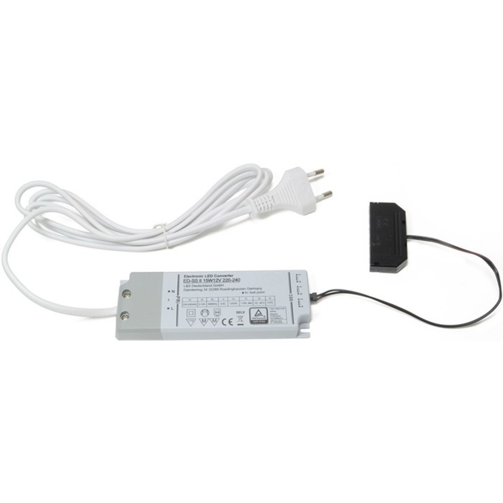 Produktabbildung: L&S LED-Konverter, 15 W, 230 V 12 V, 6-fach Verteiler