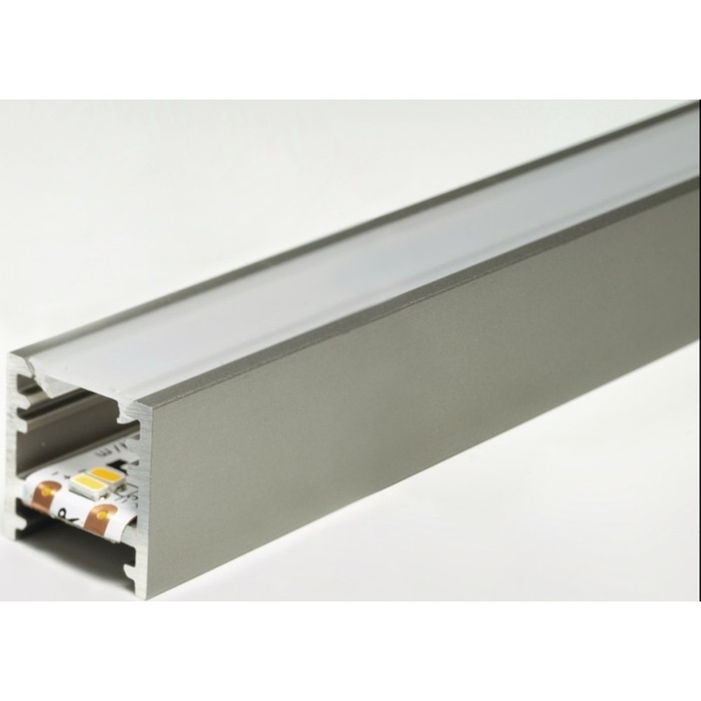 Produktabbildung: L&S LED Leuchtenprofil Bali, Aluminium EV1, Bali Aufbau
