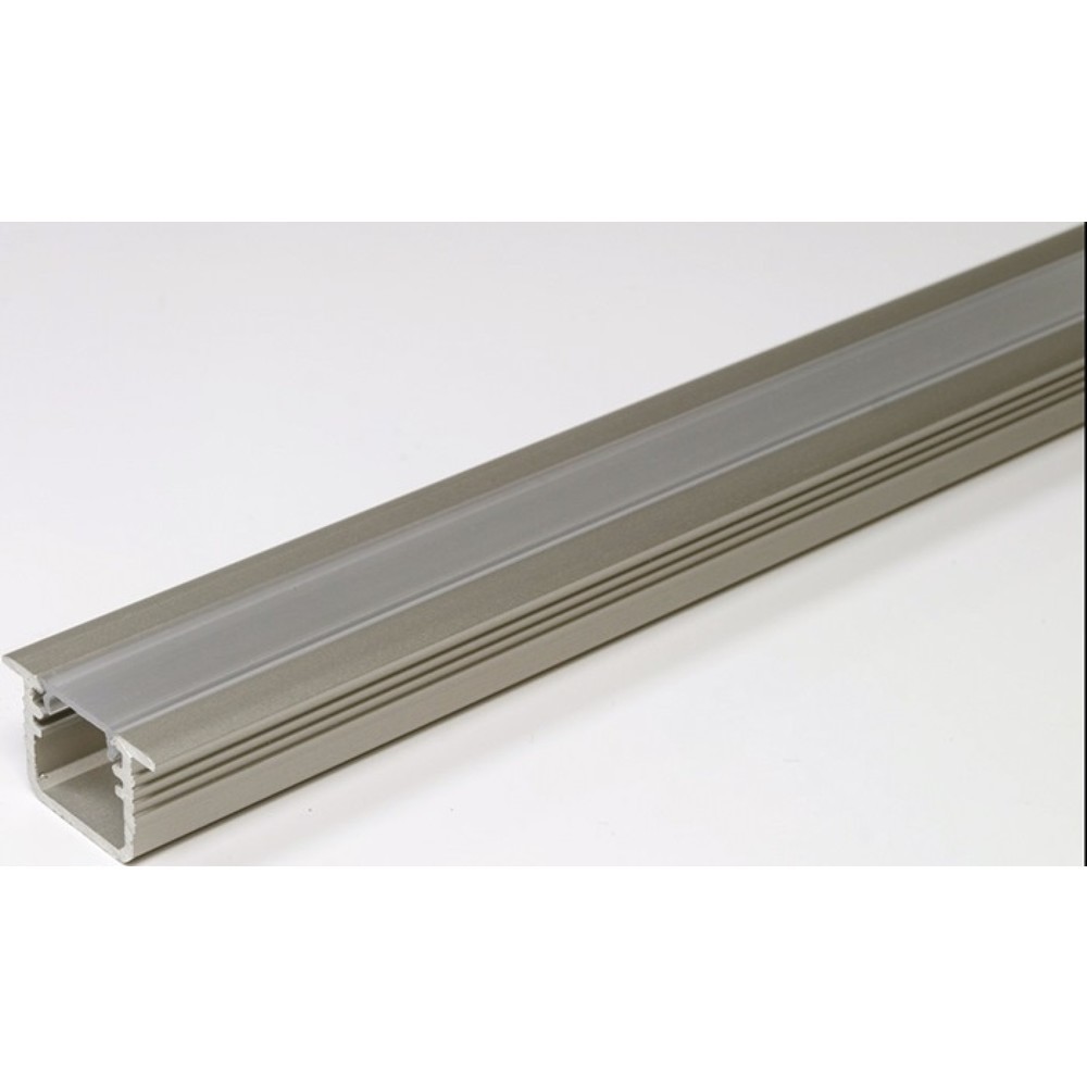 Produktabbildung: L&S LED Leuchtenprofil Manila, Aluminium EV1, Manila Nutmaß 15x11 mm Einbau