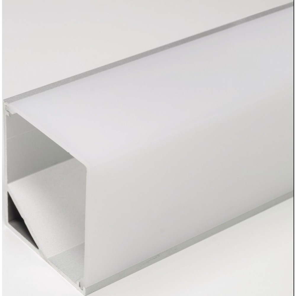 Produktabbildung: L&S LED Leuchtenprofil Quattro Mini, Aluminium EV1, Quattro Mini Aufbau