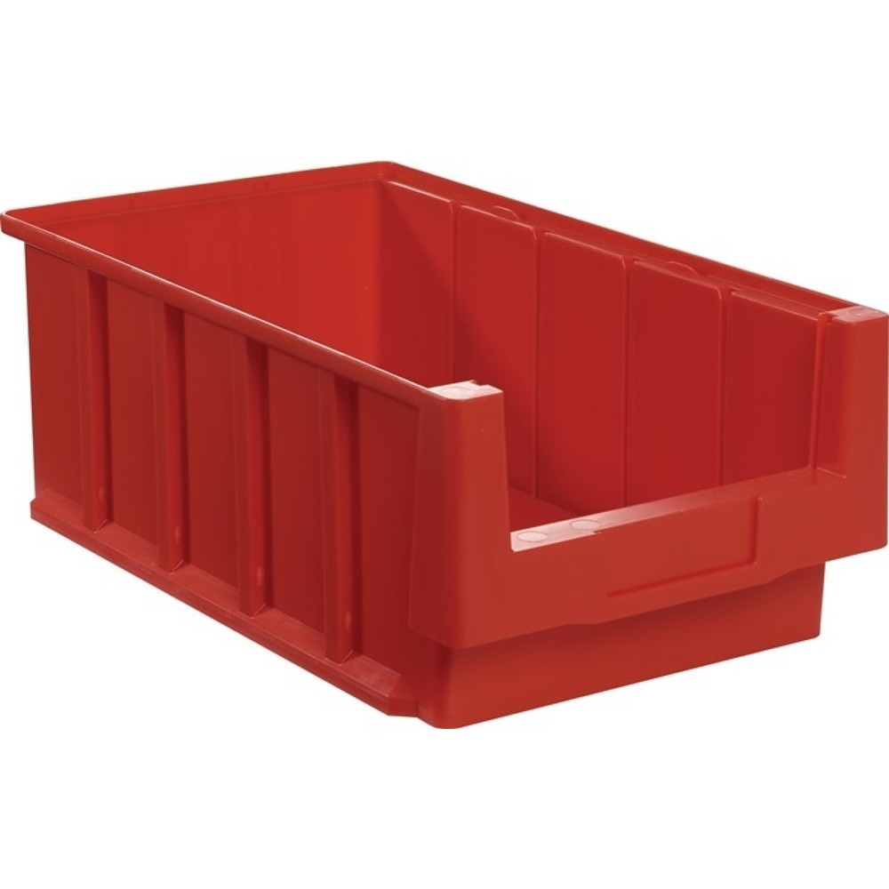 Produktabbildung: LA-KA-PE Regalkasten VKB, rot Polypropylen, L400xB230xH150mm