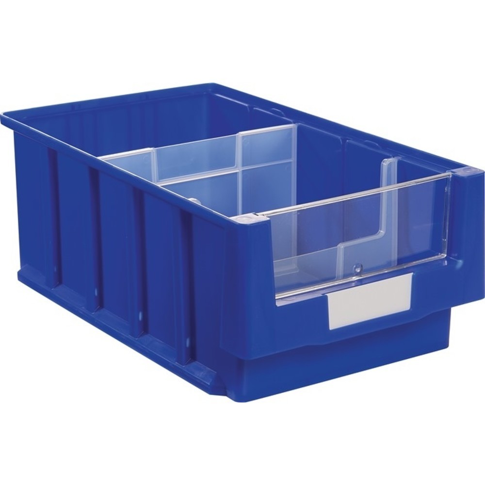 Produktabbildung: LA-KA-PE Regalkasten VKB, blau Polypropylen, L400xB230xH150mm