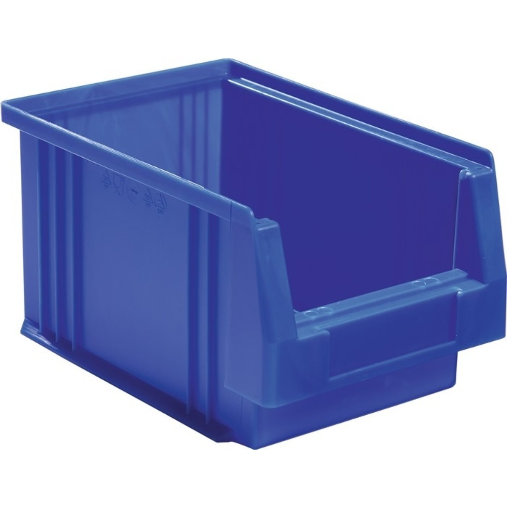 Produktabbildung Nr. 1: LA-KA-PE Sichtlagerkasten PLK, PP blau, L230xB150xH125mm