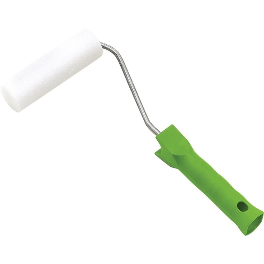 Produktabbildung: Lackierroller B.100mm Bügellänge 280mm Schaumstoff Fein m.Bügel Bügel-Ø 6mm