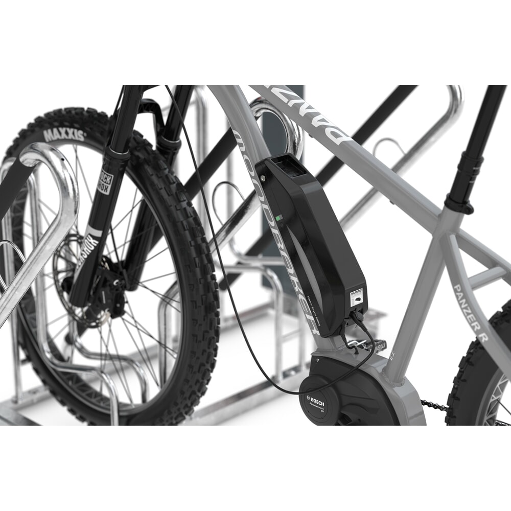 Produktabbildung Nr. 4: Lademodul für wsm® Anlehnparker, 1-seitige Radeinstellung, Breite 3.100 mm, 6 Stellplätze