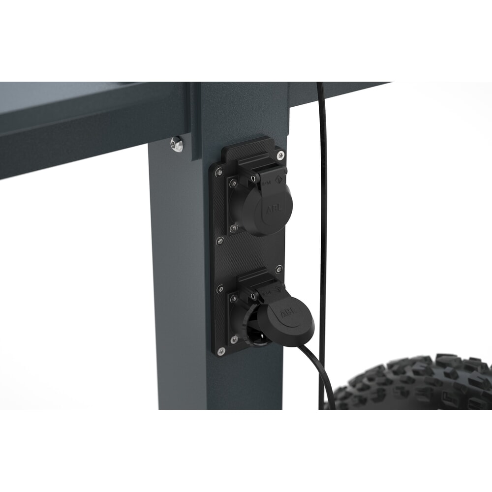 Produktabbildung Nr. 7: Lademodul für wsm® Anlehnparker, 1-seitige Radeinstellung, Breite 3.100 mm, 6 Stellplätze