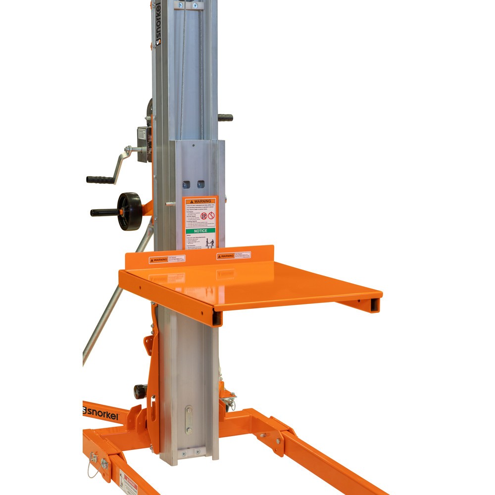 Produktabbildung: Ladeplattform für Snorkel Materiallift
