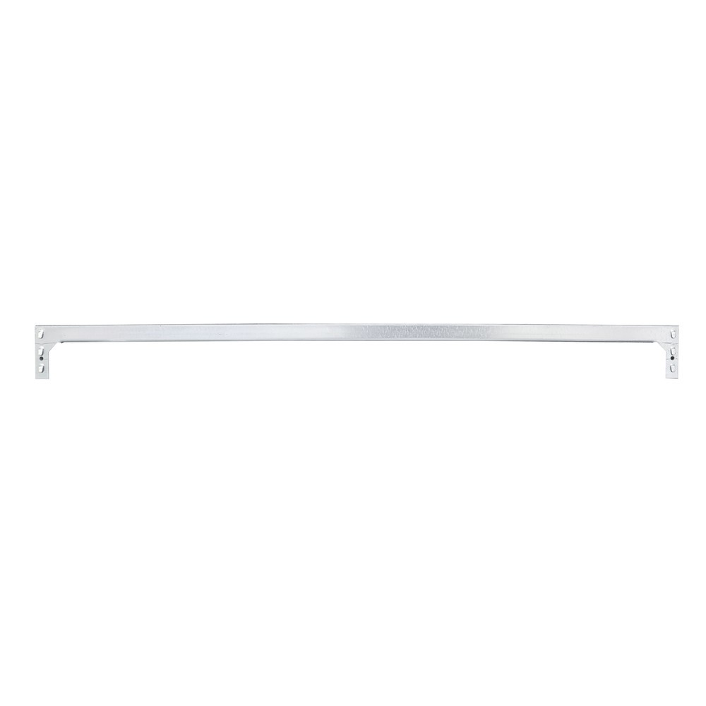 Produktabbildung: Längenriegel für SCHULTE Fachbodenregal, verzinkt, Breite 1.300 mm, geeignet für Fachboden MULTIplus85/150