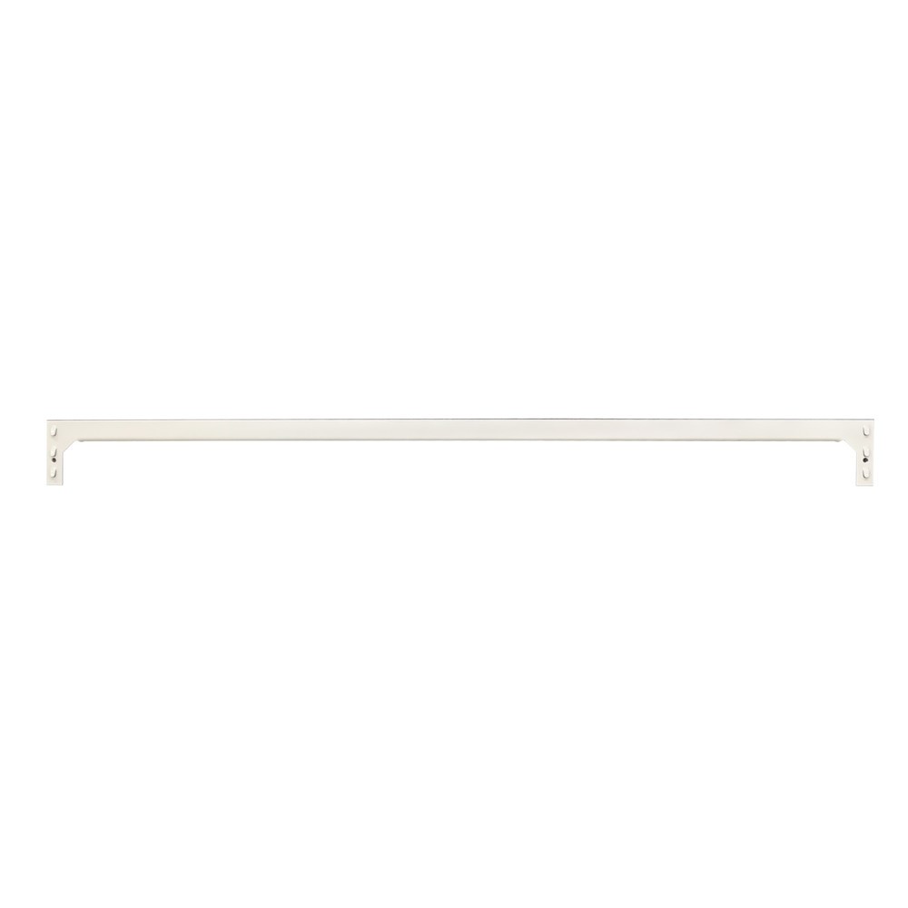Produktabbildung: Längenriegel für SCHULTE Fachbodenregal, lichtgrau, Breite 1.300 mm, geeignet für Fachboden MULTIplus85/150