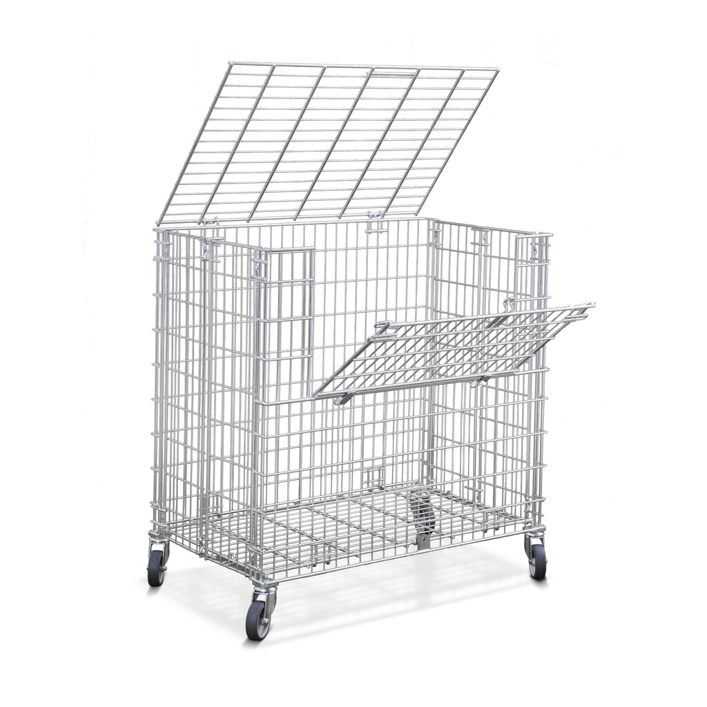 Lager- und Transportwagen XXL, HxBxT 1.000 x 1.040 x 610 mm Produktabbildung: Lager- und Transportwagen XXL, HxBxT 1.000 x 1.040 x 610 mm