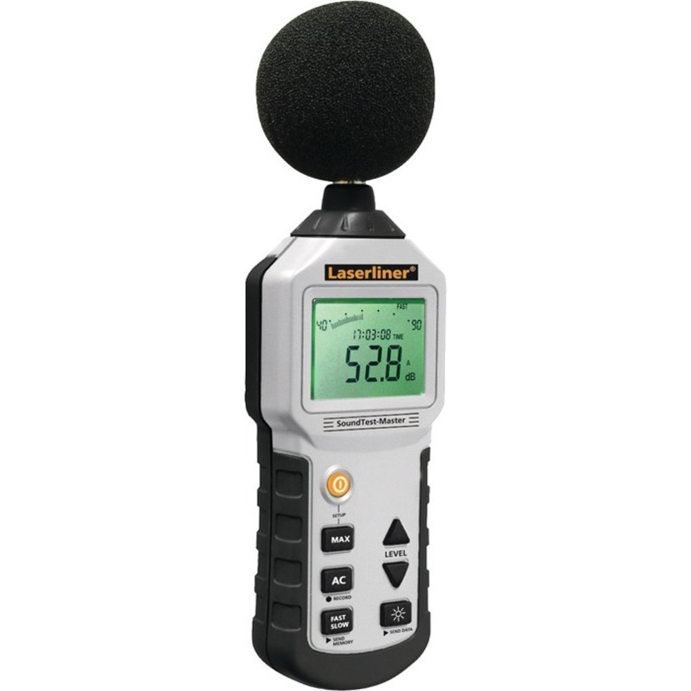 Produktabbildung: LASERLINER Geräuschpegel-Messgerät SoundTest Master
