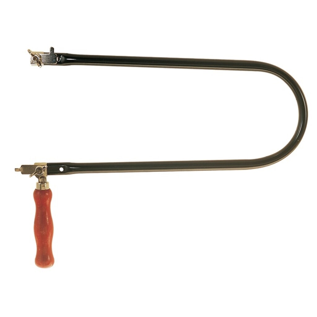 Produktabbildung: Laubsägebogen Stahlrohr-Ø13mm A.320mm m.H-Heft