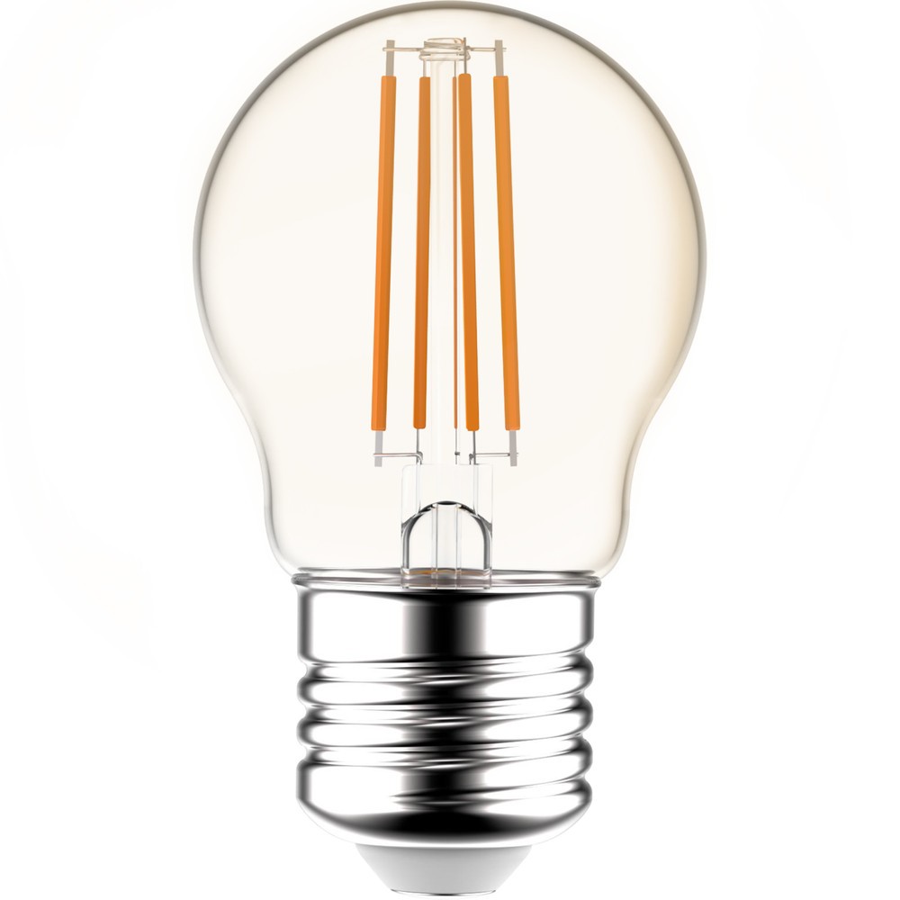 Produktabbildung Nr. 3: LED Filament Leuchtmittel - Globe G45 E27 4,5W 470lm 2700K klar 330°