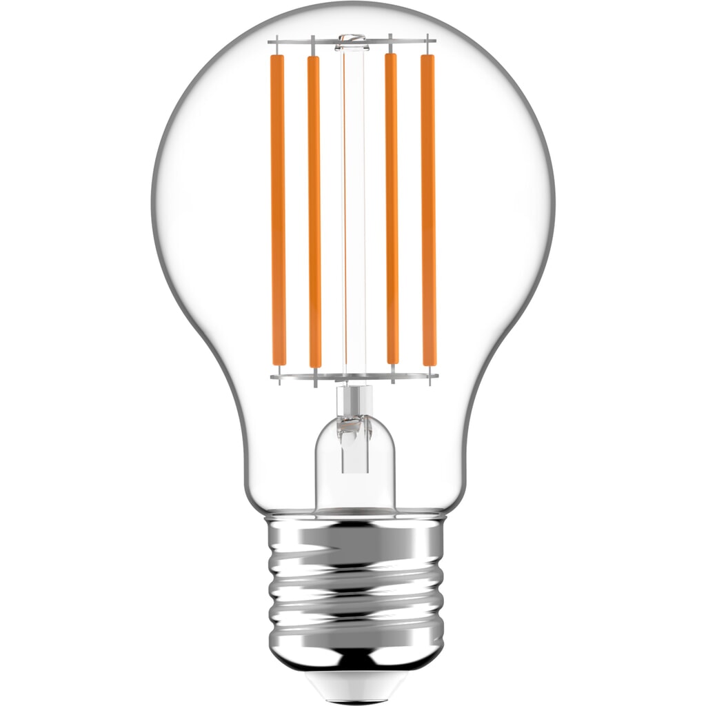 LED Filament Leuchtmittel - Klassisch A60 E27 2,2W 470lm 3000K klar 320° Produktabbildung Nr. 1: LED Filament Leuchtmittel - Klassisch A60 E27 2,2W 470lm 3000K klar 320°