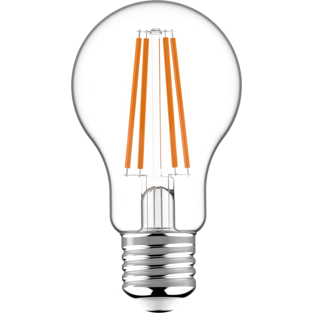 Produktabbildung Nr. 1: LED Filament Leuchtmittel - Klassisch A60 E27 7W 806lm 2700K klar 330° dimmbar